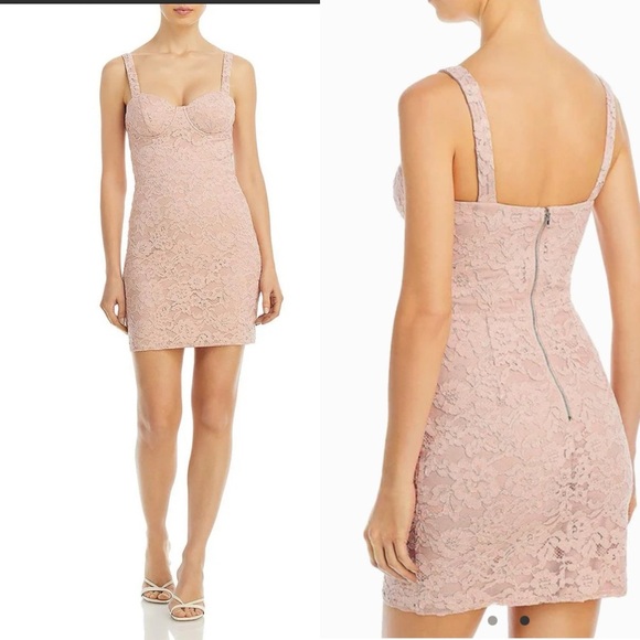 Aqua Dresses & Skirts - 💃🏻Aqua Lace Mini Dress